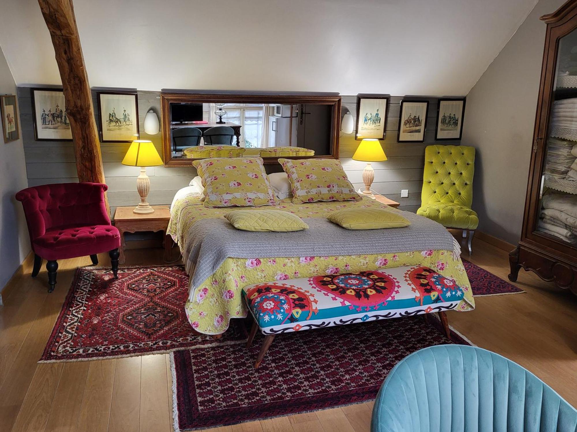 Les Glycines Bed & Breakfast Ury Eksteriør bilde